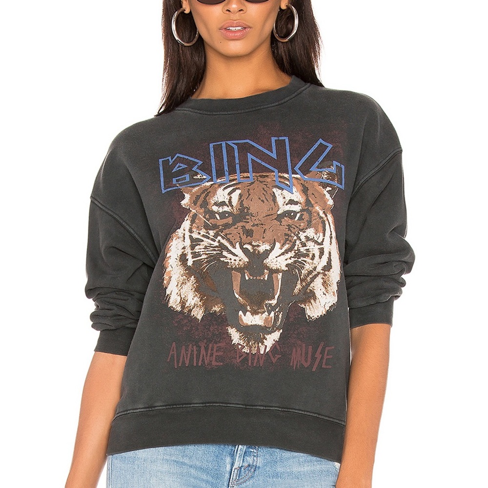 Worn once Bing Tiger Sweatshirt S- tags no longer attached